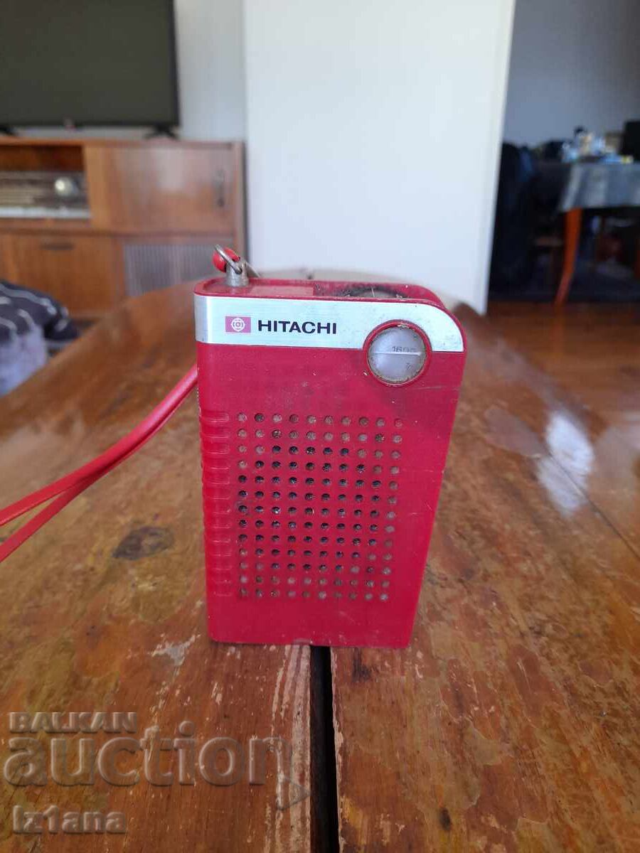 Παλιό ραδιόφωνο, ραδιοφωνικός δέκτης HITACHI
