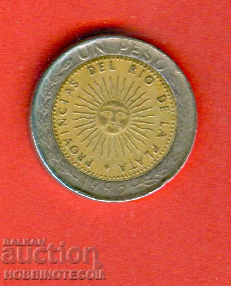 ARGENTINA ARGENTINA 1 Peso emisiune - emisiune 1992 - BIMETAL