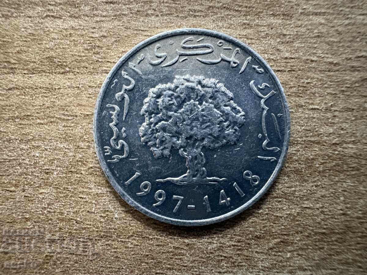 Tunisia - 5 milimi (1997) cu preț € 0.12 | 0.23 BGN Tunisia - 5 milimi (1997) cu preț € 0.12 | 0.23 BGN