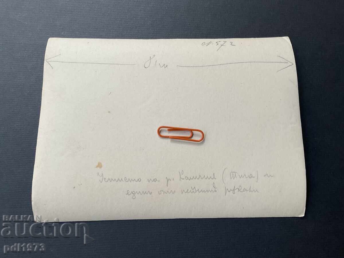 Стара снимка река Тича Камчия устието 1915 с цена € 12.90 | 25.23 лв.