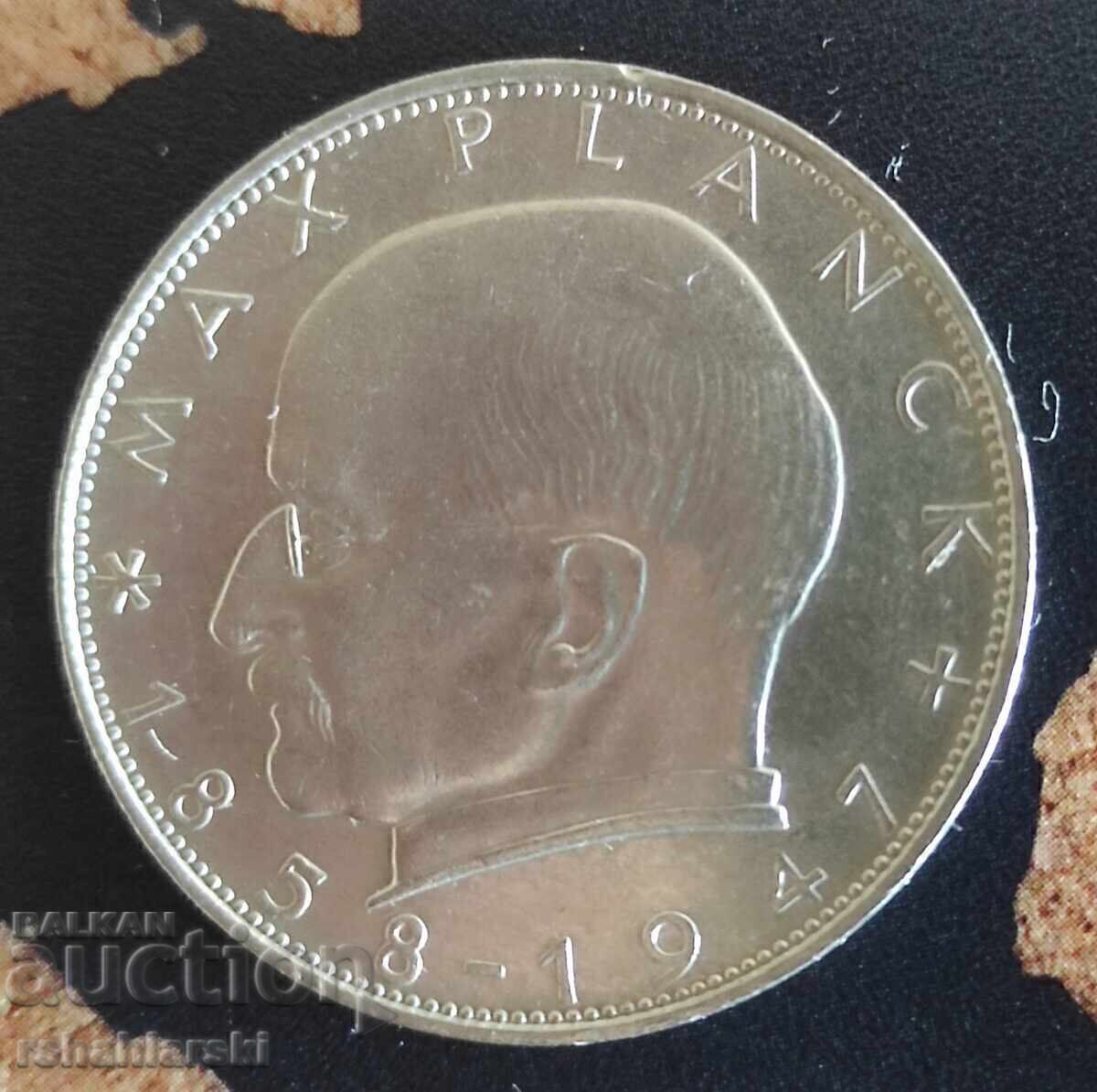 Monedă Germania 2 mărci "G" [1968] cu preț € 4.50 | 8.80 BGN