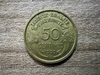 Franța - 50 de centime (1933)