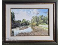 Petar Momchilov Summer Memory 2022 oil on canvas