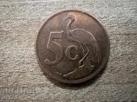 South Africa - 5 cents (2011)
