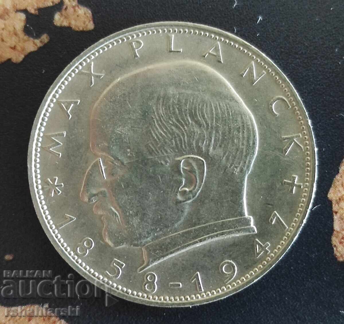 Monedă Germania 2 mărci "D" [1968] cu preț € 4.00 | 7.82 BGN