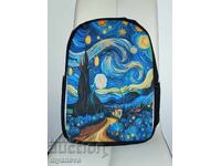 Backpack, unisex, Vincent van Gogh, "Starry Night"