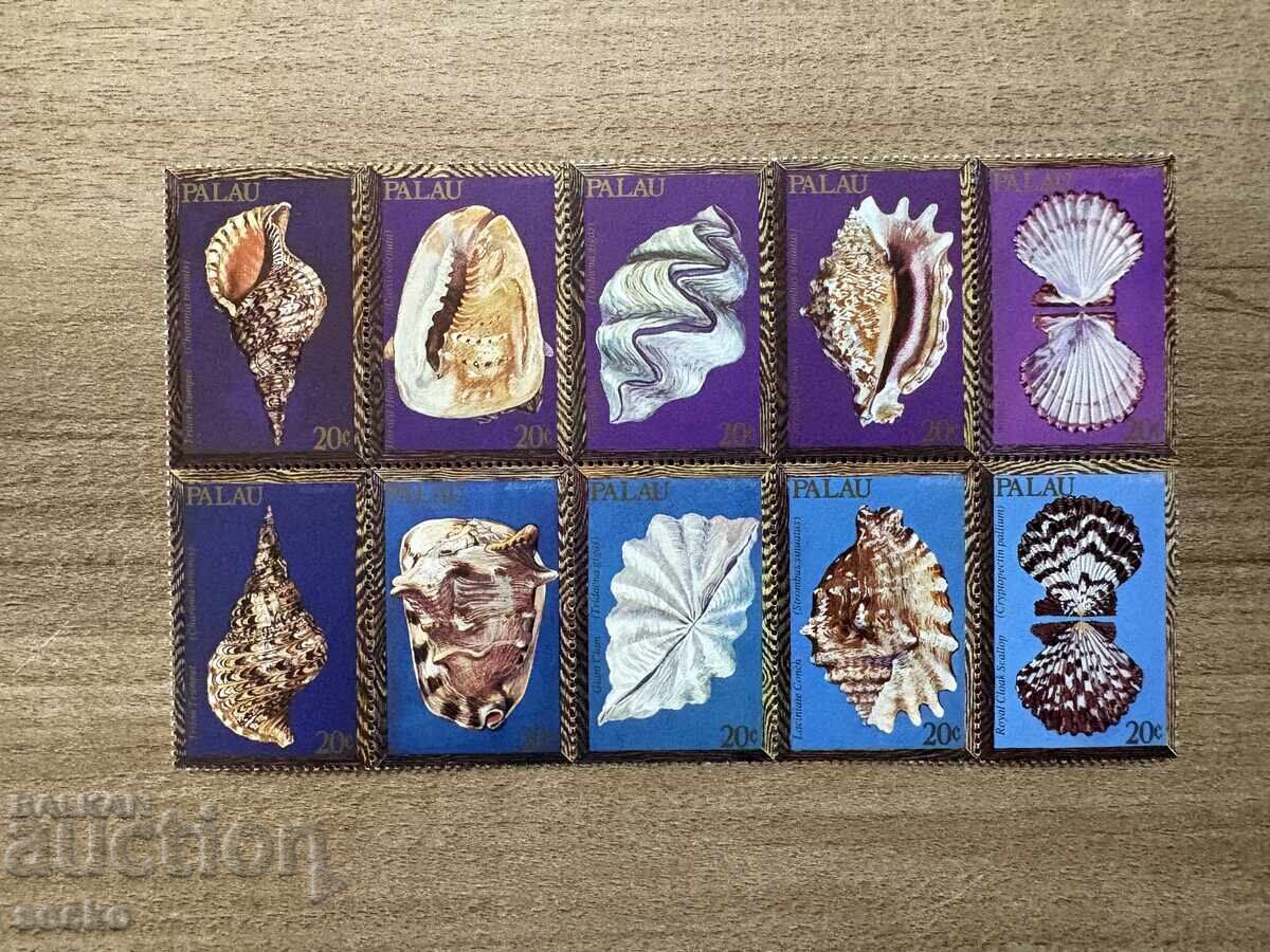Palau - Scoici marine (1984) MNH