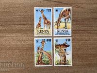 Kenya - Girafă cu rețea (1989) MNH