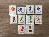 Albaniya - Svetovno pŭrvenstvo po futbol - Angliya (1966) MNH
