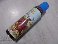 №*8524 Termos vechi – ilustrație de vânătoare retro – căprioare