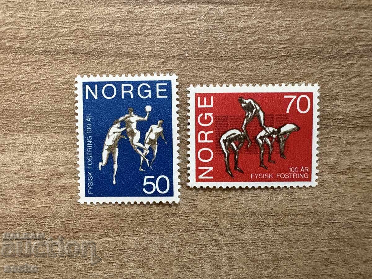 Norvegia - 100 g. Colegiul Atletic Norvegian (1970) MNH