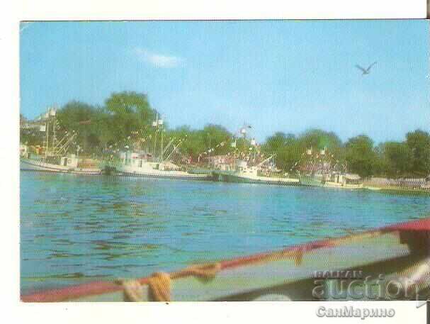 Κάρτα Βουλγαρίας Σωζόπολη Λιμάνι 12**