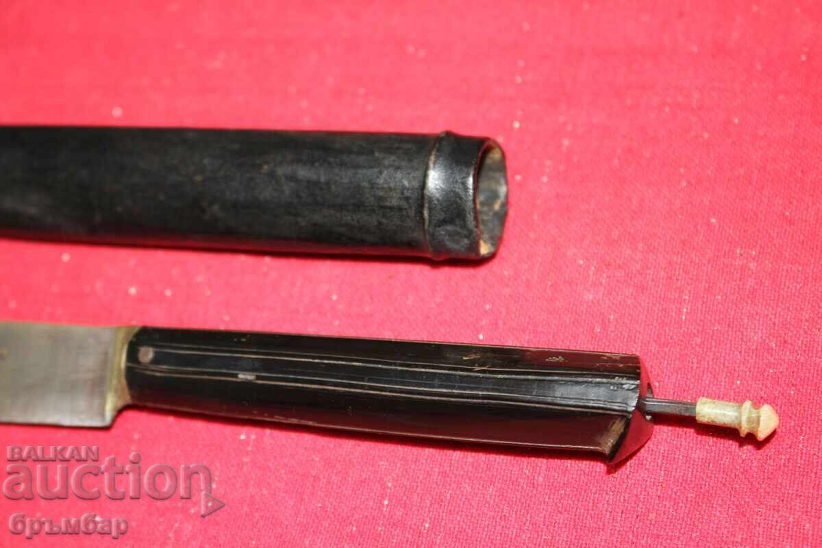 Οθωμανικό Βαλκανικό Ελληνικό Κρητικό μαχαίρι με τέλεια θήκη - 6