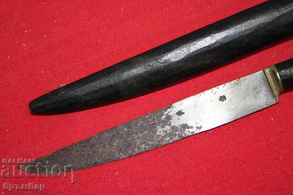 Οθωμανικό Βαλκανικό Ελληνικό Κρητικό μαχαίρι με τέλεια θήκη - 7