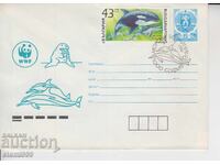 Ταχυδρομικός φάκελος πρώτης ημέρας WWF Animals