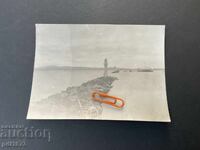 Стара рядка снимка Бургас  фара  1920 е