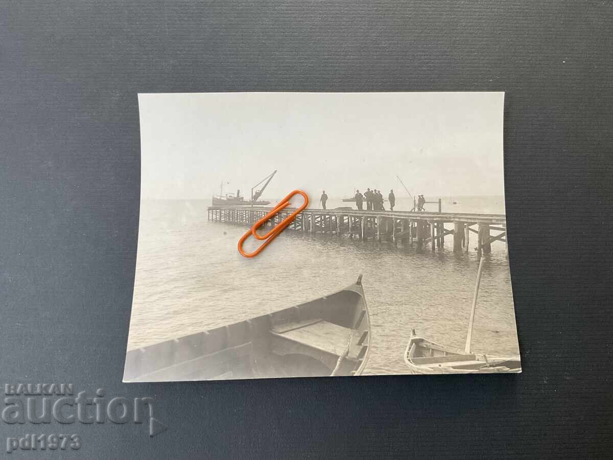 Veche fotografie insula Ankhialo, Pomorie 1920