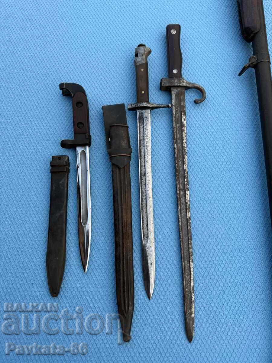 Licitație Lot de pumnale și pușcă Licitație Lot de pumnale și pușcă