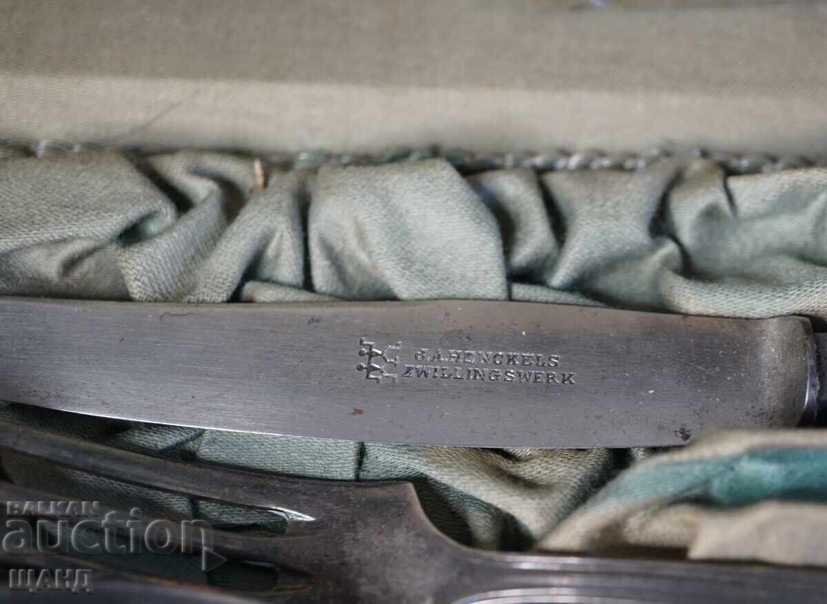 J.A. HENCKELS Set de tacâmuri argintate cu cutie - 5