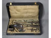 J.A. HENCKELS Set of silver-plated cutlery with box