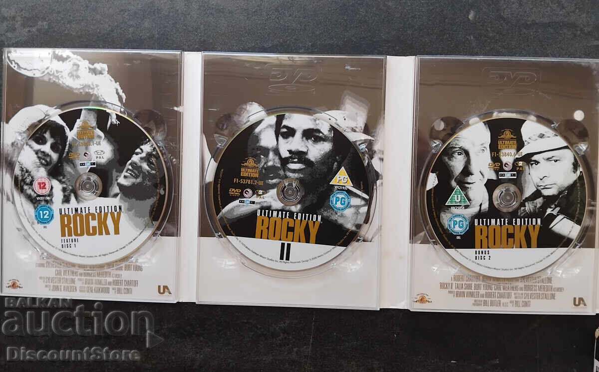 Livrarea ROCKY - Antologie (Ediție Ultimate Box Set 6 discuri) - DVD