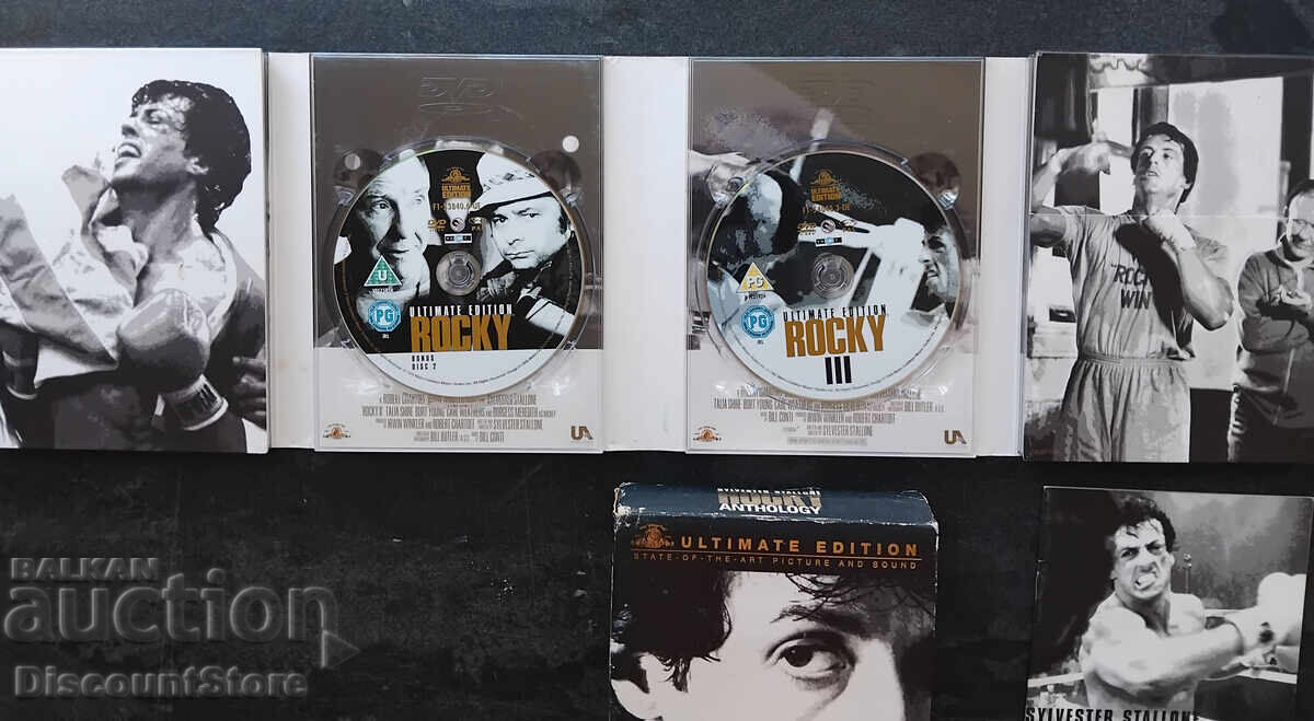 ROCKY - Antologie (Ediție Ultimate Box Set 6 discuri) - DVD - 6