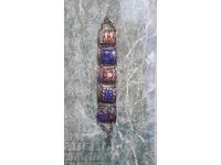 Germană brățară argintată cu blazoane