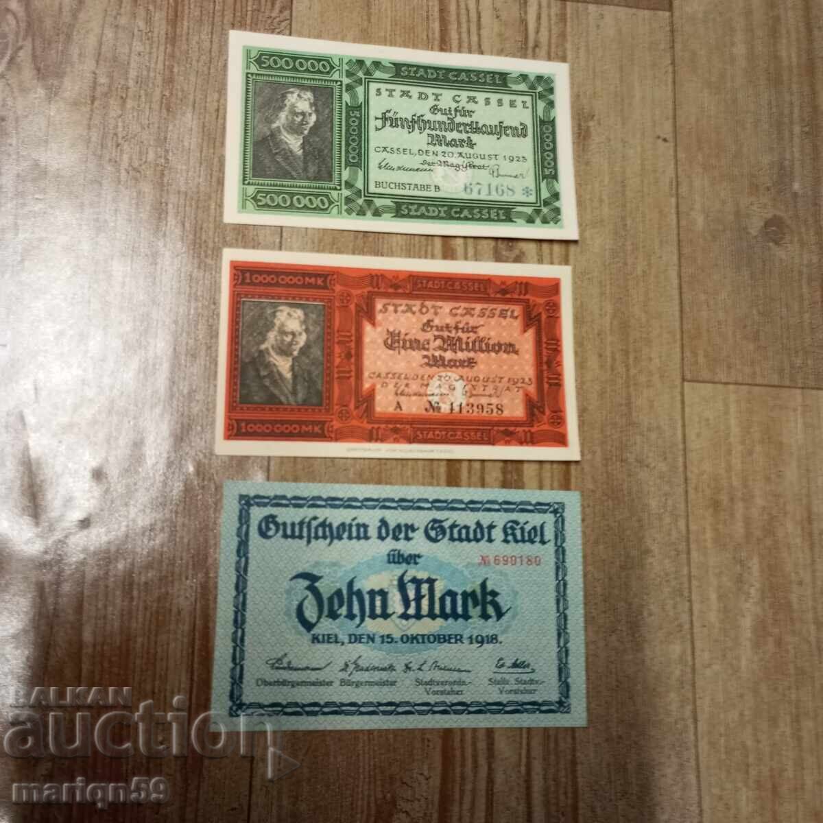 UNC - Cumpără ieftin Germania lot 1923 rar UNC - Cumpără ieftin Germania lot 1923 rar