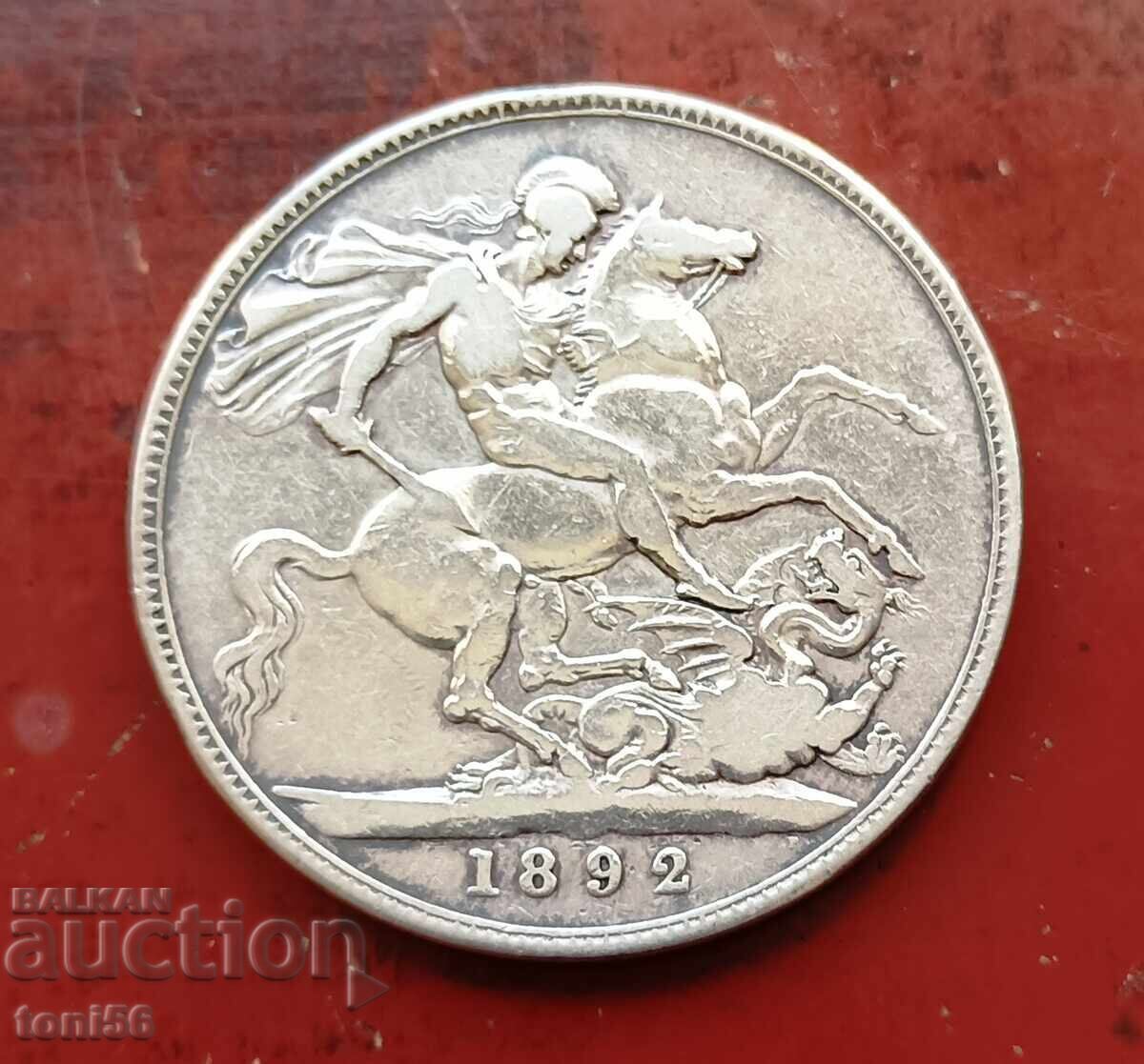 Anglia 1 coroană 1892 - Victoria