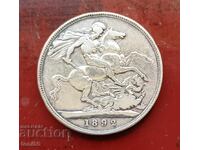 Anglia 1 coroană 1892 - Victoria