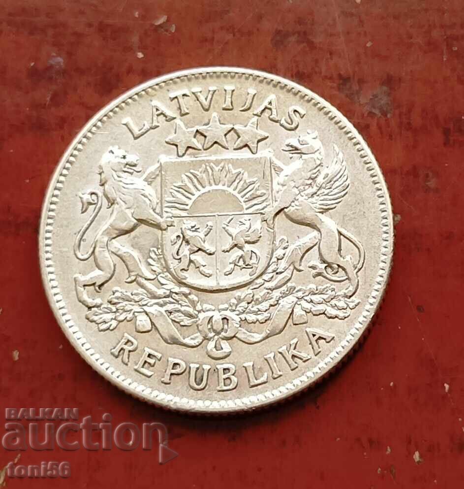 Латвия 2 лати 1925 с цена € 25.00 | 48.90 лв.
