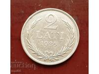 Латвия 2 лати 1925