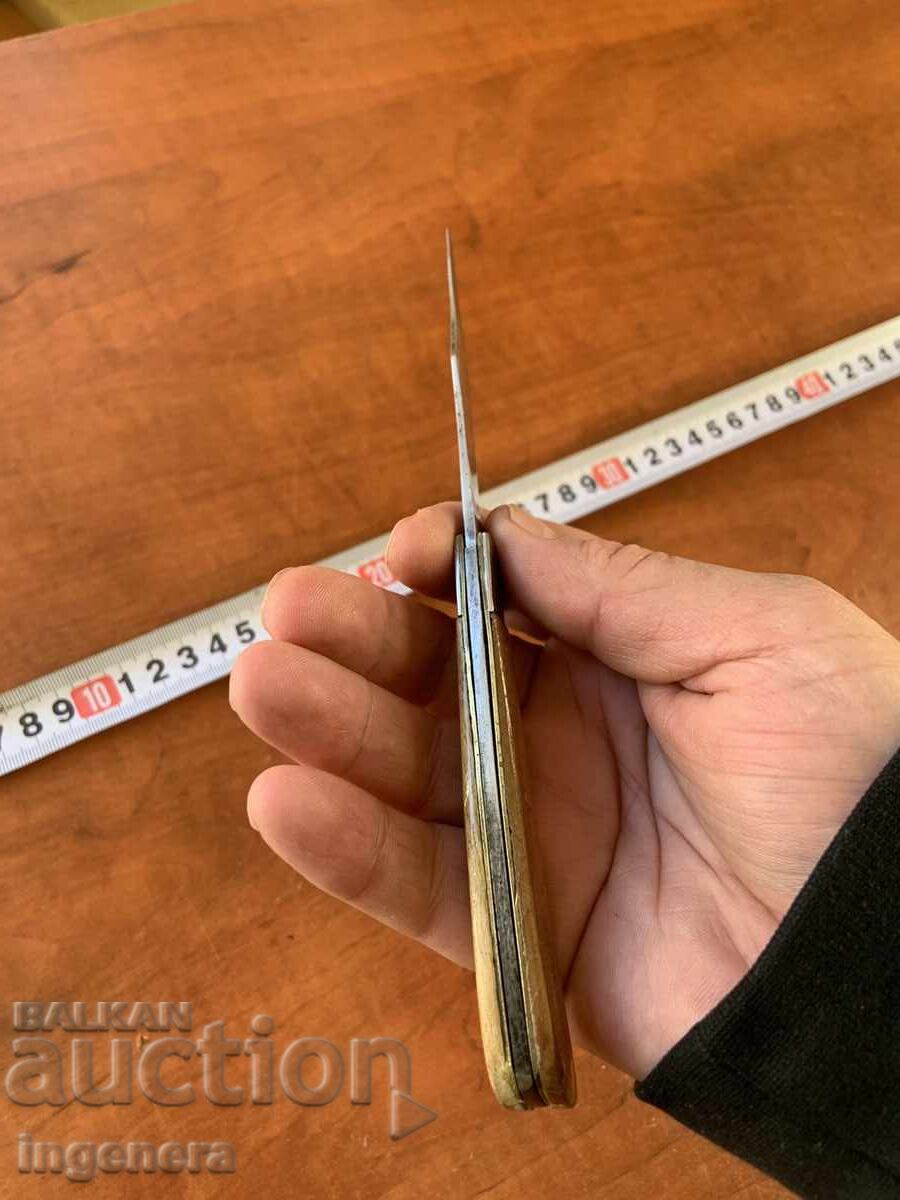 FOLDING KNIFE LEG ANTIQUE BLADE-LARGE THORN - 5