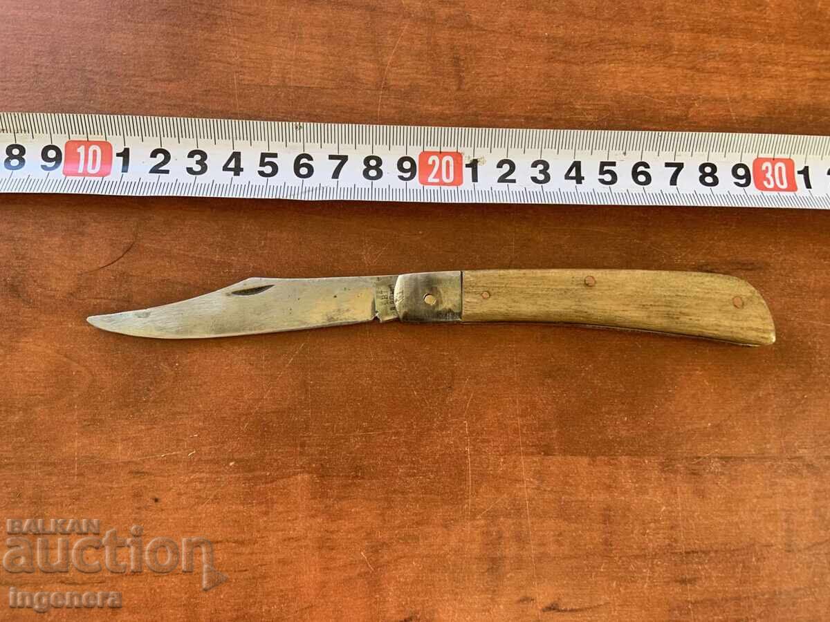 FOLDING KNIFE LEG ANTIQUE BLADE-LARGE THORN