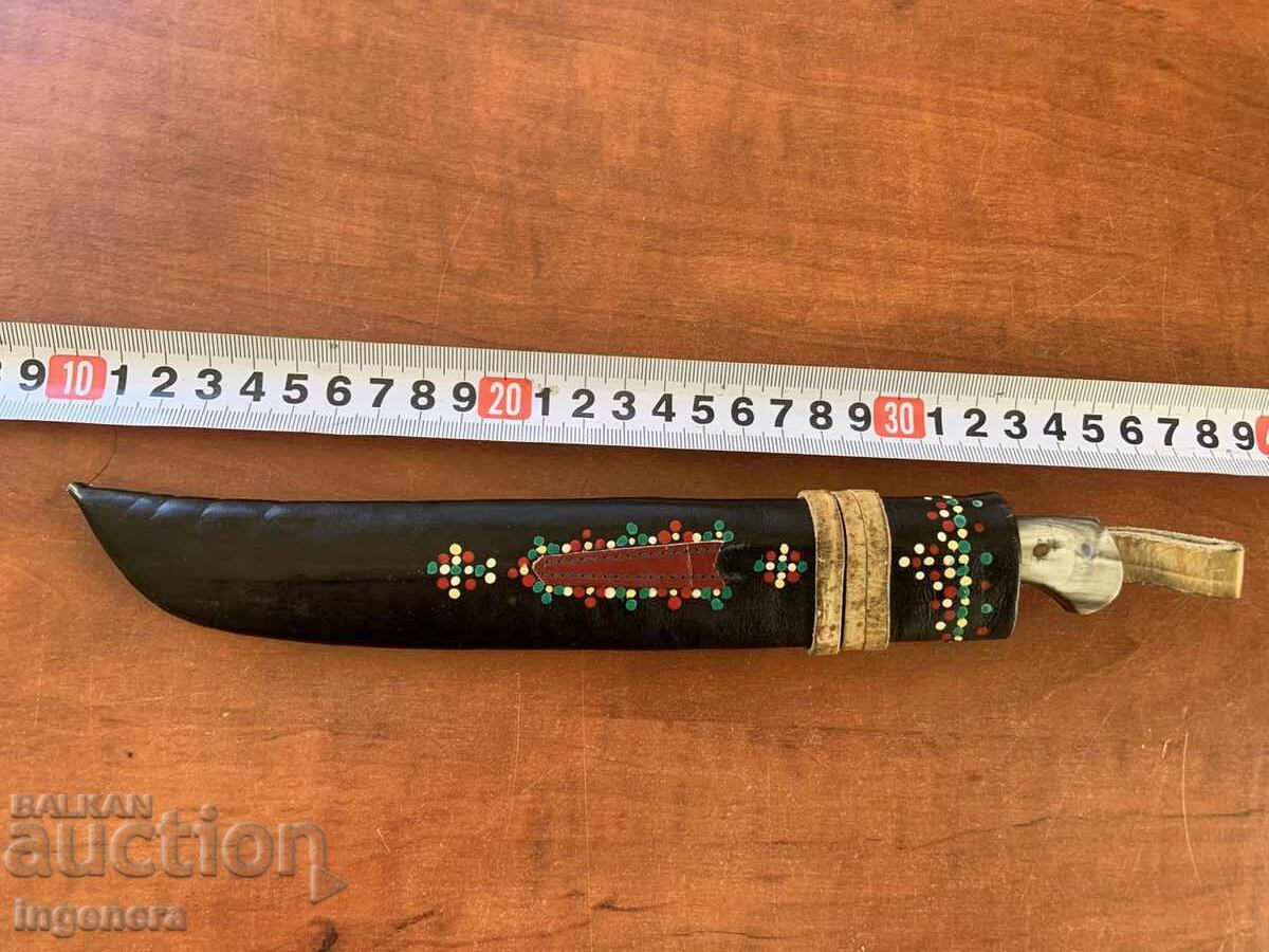 Licitație CUȚIT CU LAMĂ DIN CORN DE CERB ȘI ARGINT KAMAS Licitație CUȚIT CU LAMĂ DIN CORN DE CERB ȘI ARGINT KAMAS