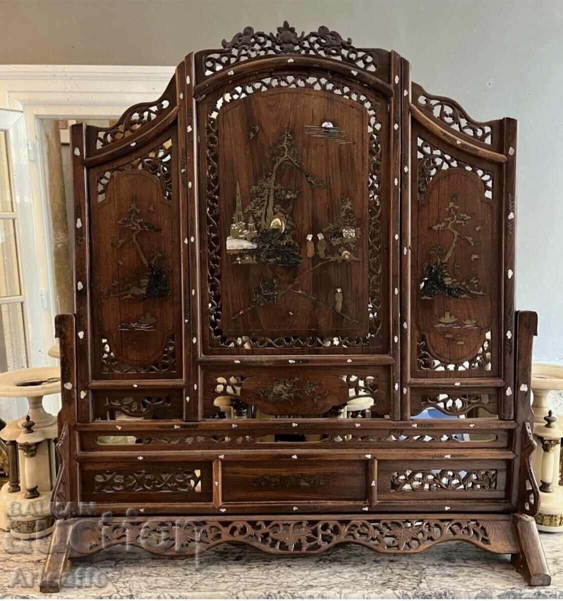 Ξύλινο παραβάν Κίνα, δυναστεία Τσιν Ξύλινο παραβάν Κίνα, δυναστεία Τσιν