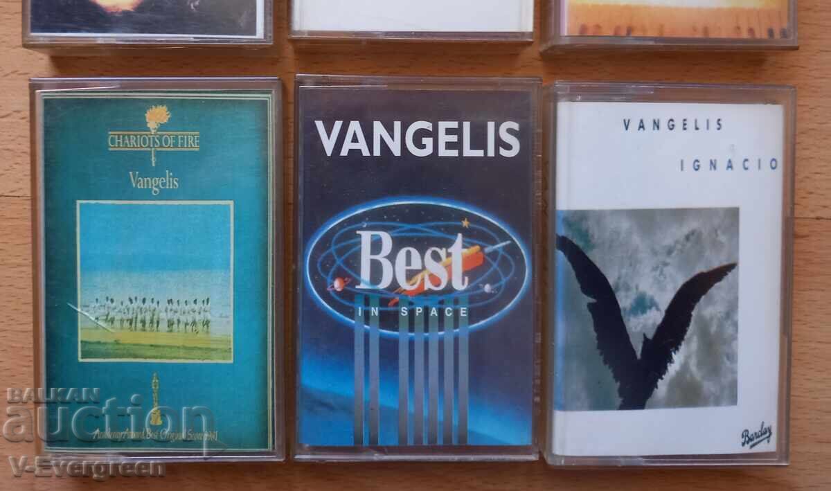 Auction  Vangelis 6 pcs. audio cassettes lot Vangelis