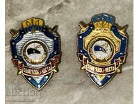 Lot Military Badges—2 pieces