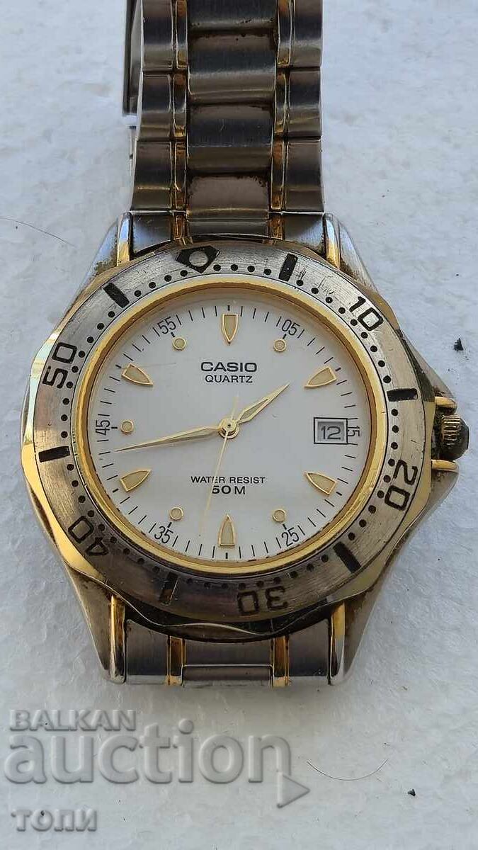 CASIO QUARTZ JAPAN RARE, I DON'T KNOW IF IT WORKS, WITHOUT BATTERY! with price € 0.01 | 0.02 BGN