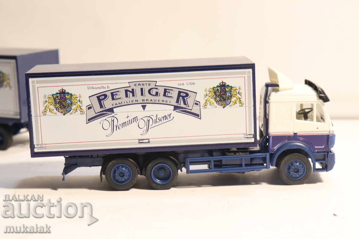 HERPA 1:87 H0 CAMION REMORCĂ MERCEDES BENZ MODEL - 5