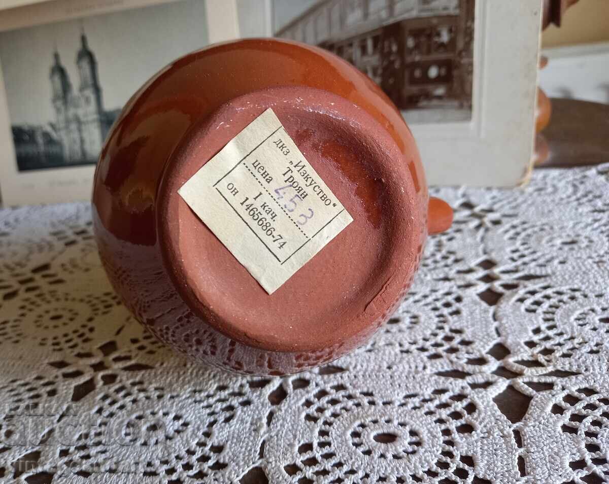 Stoc de colecție, vază, Troian, ceramică, excelent cu preț € 1.51 | 2.95 BGN