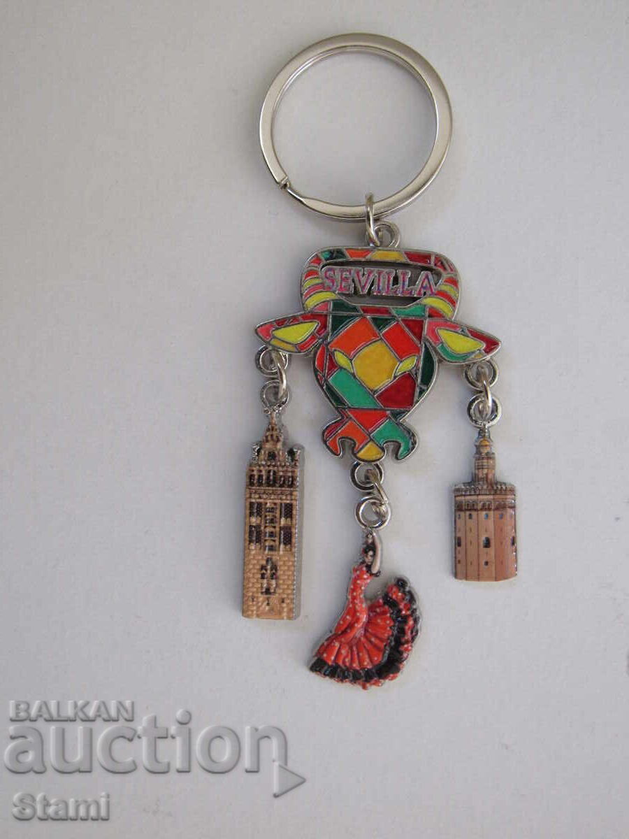 Доставка на Метален ключодържател от Севиля, Испания