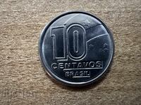 Brazil - 10 centavos (1990)