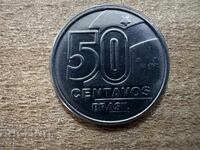 Brazilia - 50 centavos (1989)