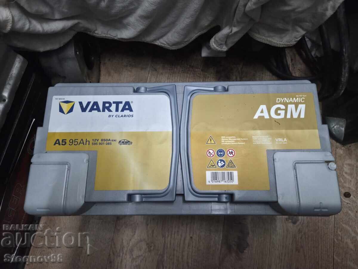 Acumulator VARTA Dynamic AGM 95AH 850A