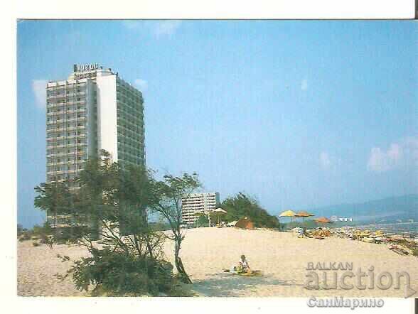 Κάρτα Βουλγαρία Ηλιόλουστη Ακτή Ξενοδοχείο "Μπουργκάς" 5** Κάρτα Βουλγαρία Ηλιόλουστη Ακτή Ξενοδοχείο "Μπουργκάς" 5**