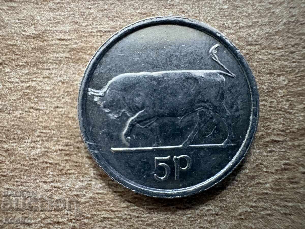 Ирландия - 5 пенса (2000) Ирландия - 5 пенса (2000)