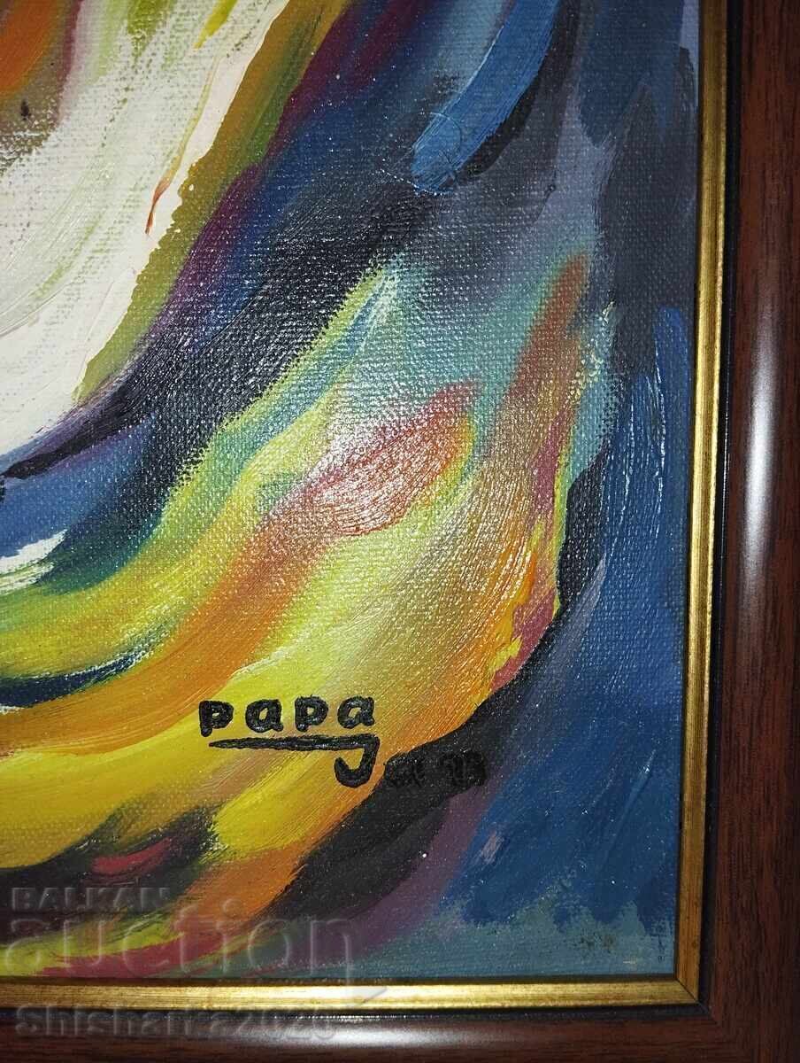 Papa Jean - natură statică cu preț € 1400.00 | 2738.17 BGN