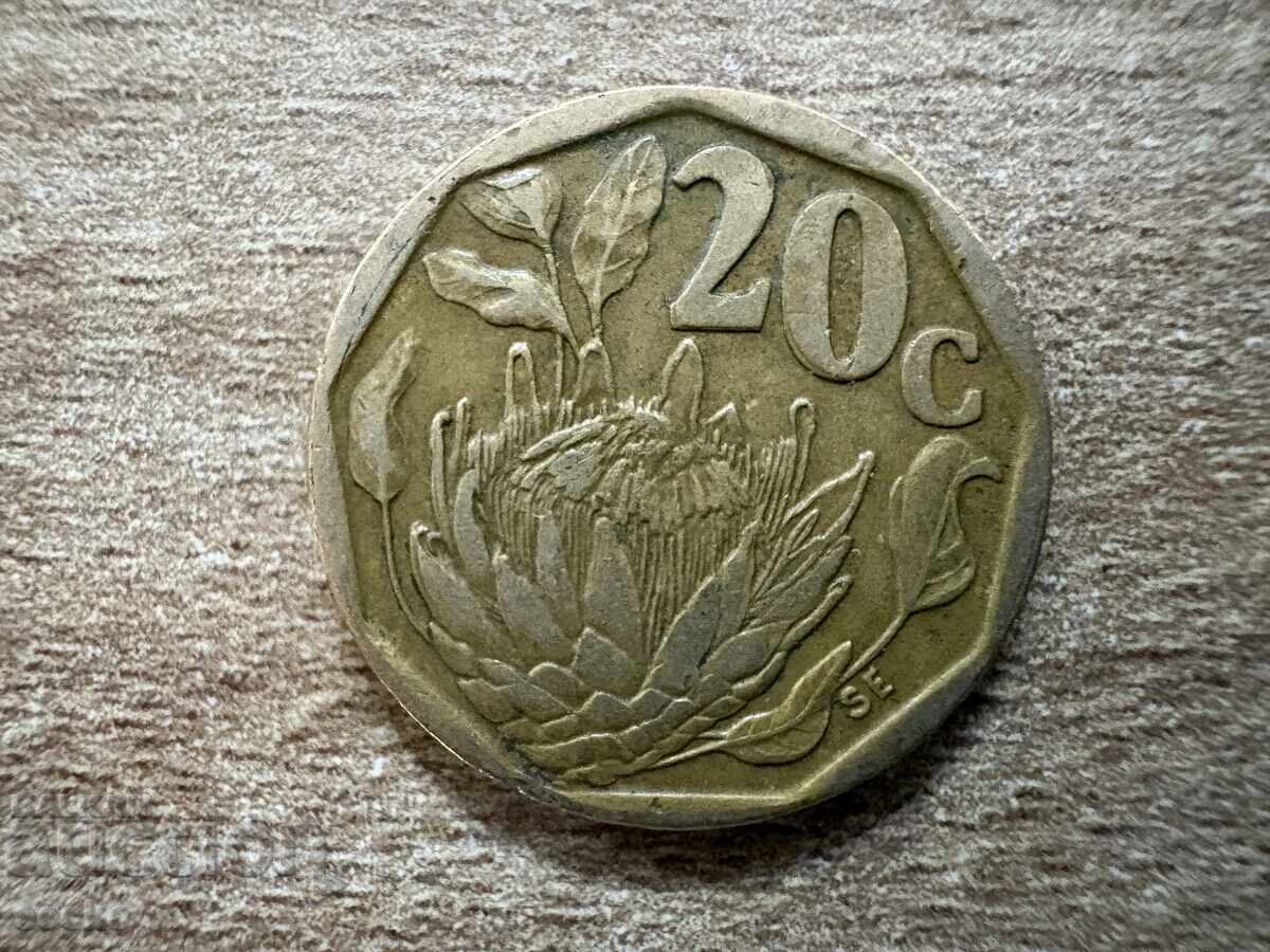 Africa de Sud - 20 cenți (1995)