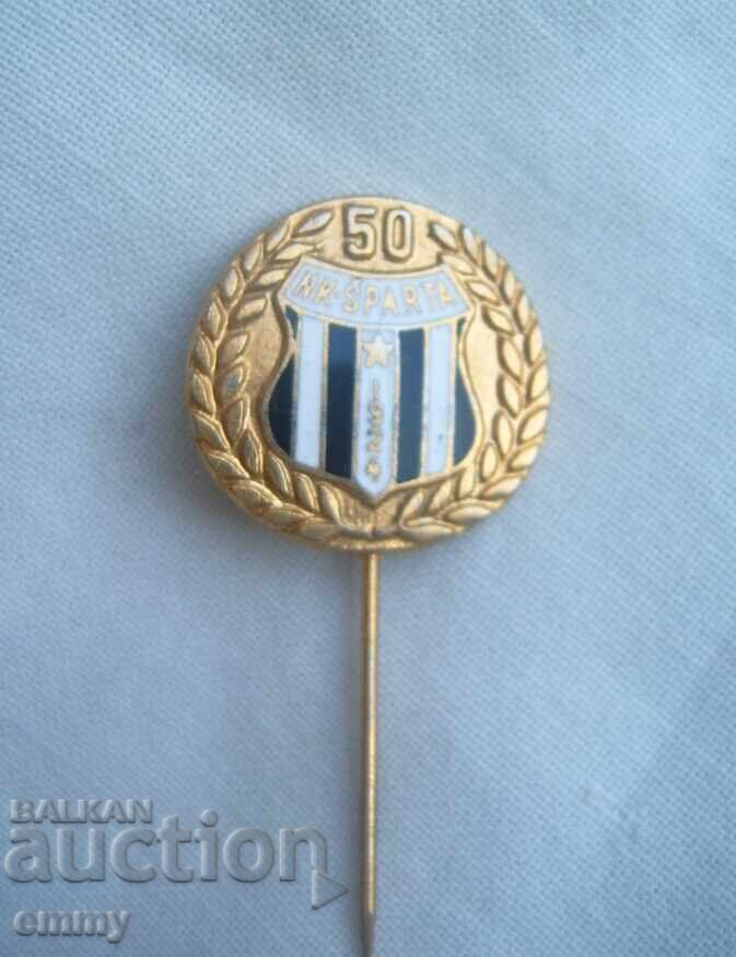 Znachka futbol - 50 godini FK Sparta Beli manastir, Khŭrvatiya με τιμή € 3.00 | 5.87 BGN Znachka futbol - 50 godini FK Sparta Beli manastir, Khŭrvatiya με τιμή € 3.00 | 5.87 BGN